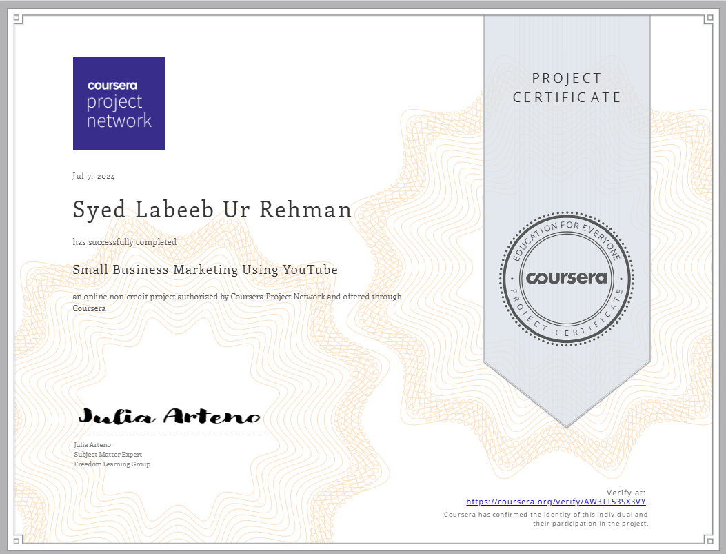 Small Business Marketing YouTube